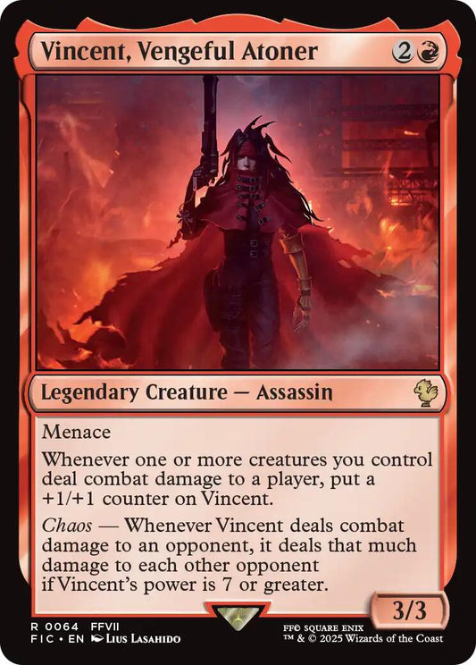 Vincent, Vengeful Atoner [FIC - 64] - Atomili Collectables