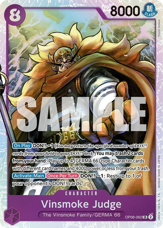 Vinsmoke Judge [OP06 - OP06 - 062] - Atomili Collectables