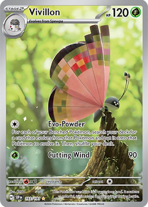 Vivillon - 193/191 [SSP - 193/191] - Atomili Collectables