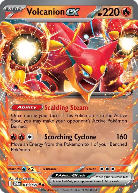 Volcanion ex - 031/159 [JTG - 031/159] - Atomili Collectables