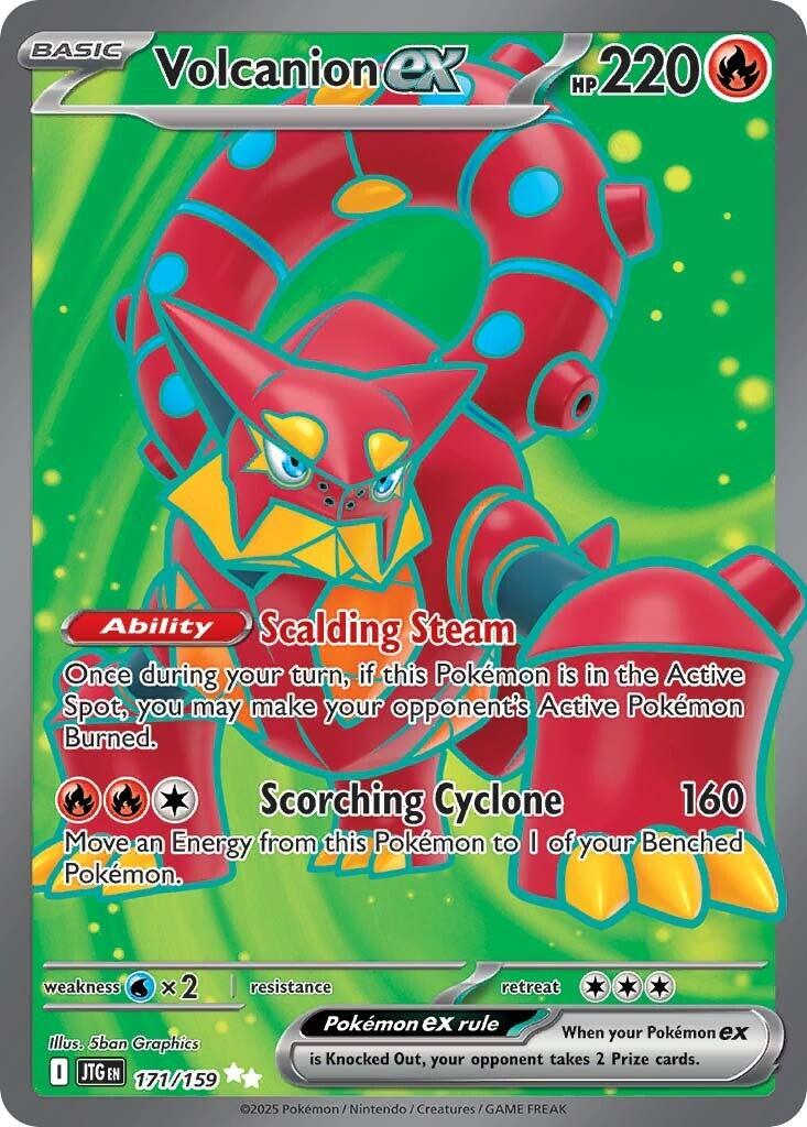 Volcanion ex - 171/159 [JTG - 171/159] - Atomili Collectables