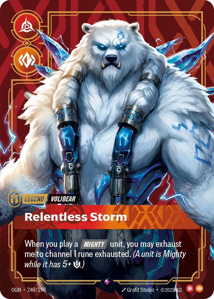 Volibear - Relentless Storm [OGN - 249/298] - Atomili Collectables