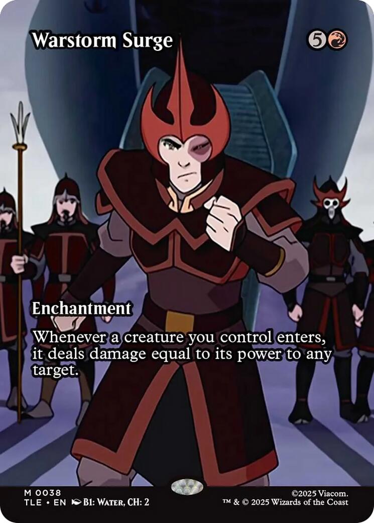 Warstorm Surge (Borderless) [TLE - 38] - Atomili Collectables