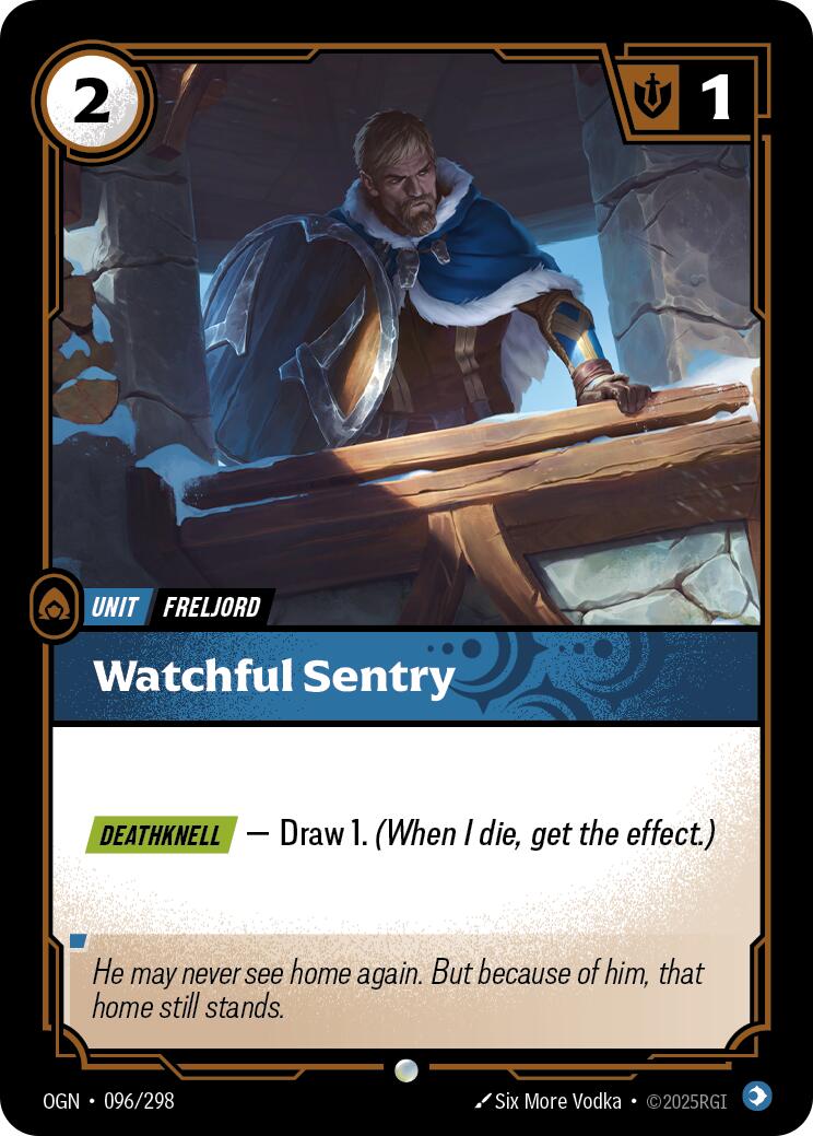 Watchful Sentry [OGN - 096/298] - Atomili Collectables