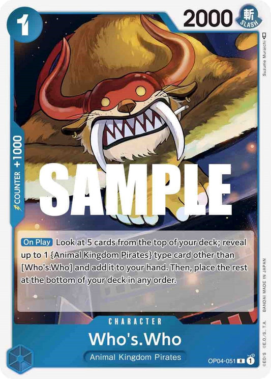 Who's.Who [OP04 - OP04 - 051] - Atomili Collectables