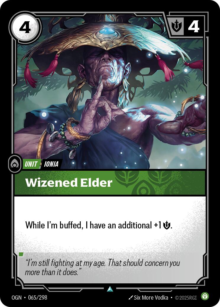 Wizened Elder [OGN - 065/298] - Atomili Collectables