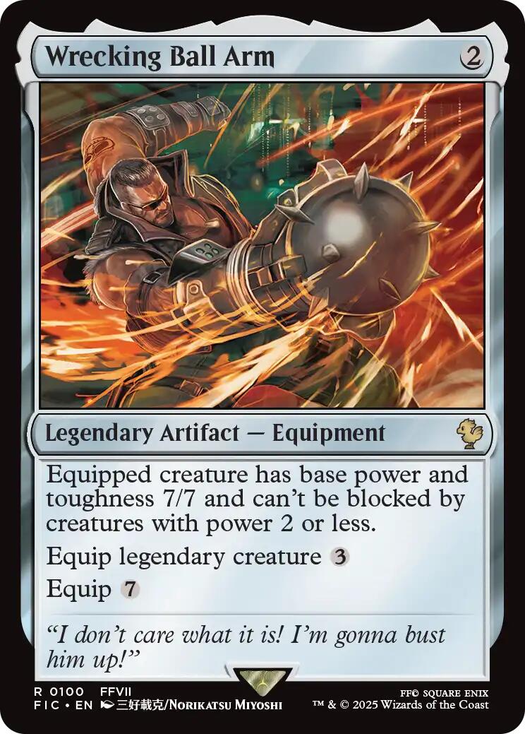 Wrecking Ball Arm [FIC - 100] - Atomili Collectables