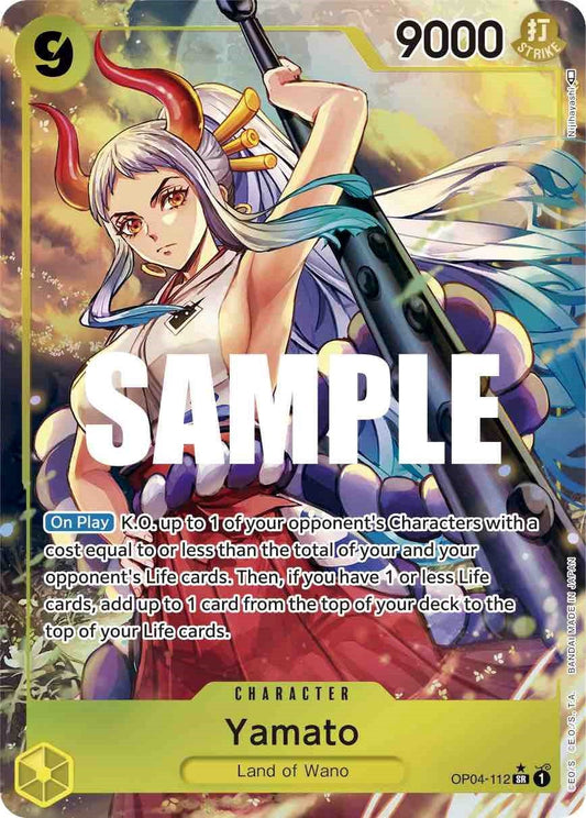 Yamato (Alternate Art) [OP04 - OP04 - 112] - Atomili Collectables