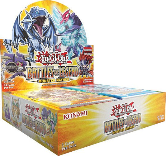 Yu - Gi - Oh! TCG: Battles of Legend: Monster Mayhem Booster Display (24) - Atomili Collectables