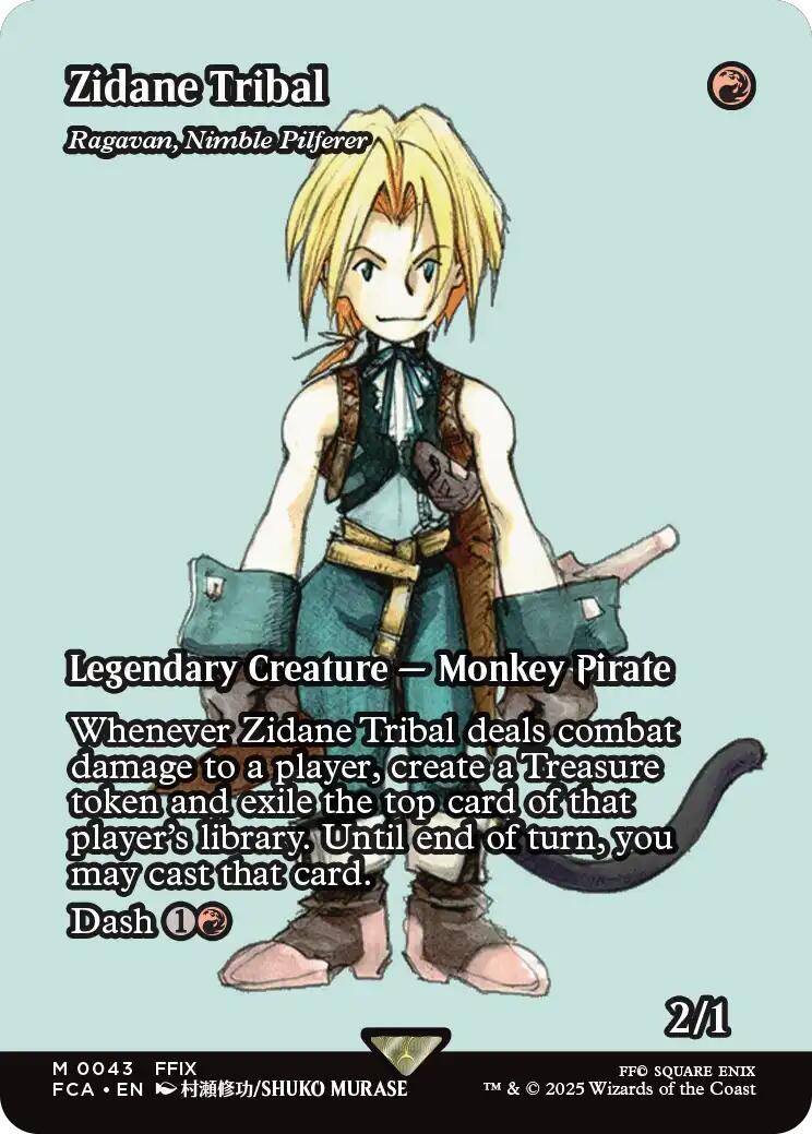 Zidane Tribal - Ragavan, Nimble Pilferer (Showcase) [FCA - 43] - Atomili Collectables