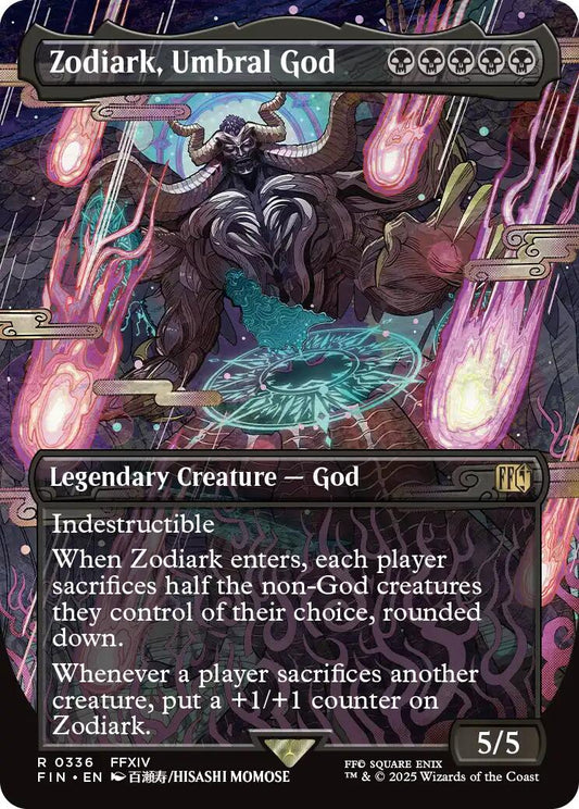 Zodiark, Umbral God (Borderless) [FIN - 336] - Atomili Collectables